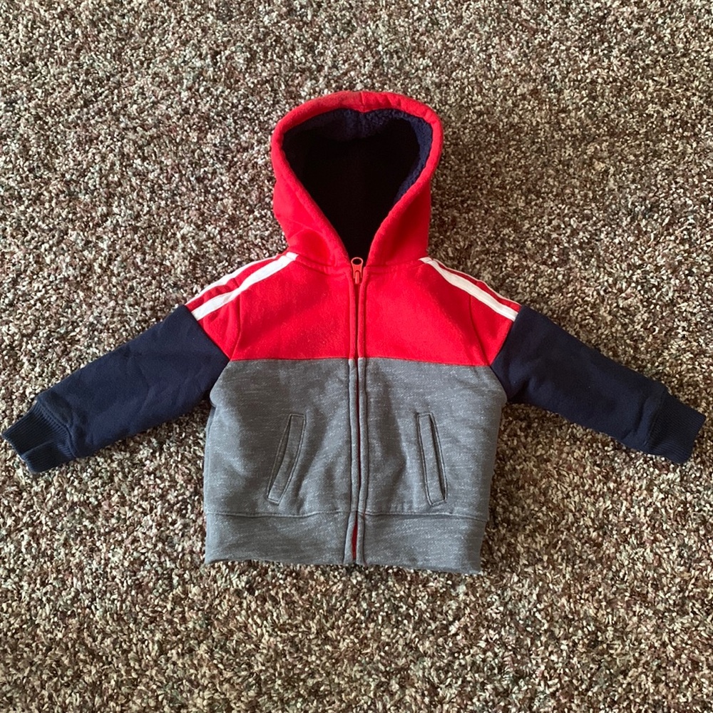 The Children’s Place fleece lined coat 12-18 months